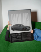 BMW M3 Competition G80 Car Poster - image 2