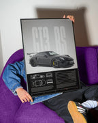 Porsche 911 GT3 RS 991.2 Car Poster - image 3