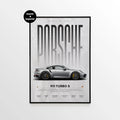 Porsche 911 Turbo S 992 Car Poster - image 1