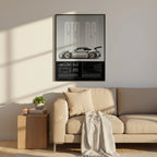 Porsche 911 GT3 RS 992 Car Poster - image 4