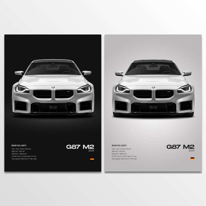 BMW G87 M2 Poster
