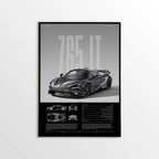 McLaren 765LT Car Poster - image 1