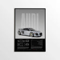 Audi R8 V10 Plus Car Poster - image 1