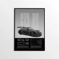 Weissach Package Porsche 911 GT3 RS Car Poster - image 1