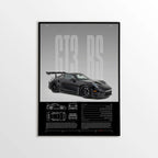 Weissach Package Porsche 911 GT3 RS Car Poster - image 1
