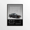 Porsche 911 Turbo 930 Slantnose Car Poster - image 1