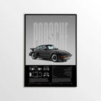 Porsche 911 Turbo 930 Slantnose Car Poster - image 1