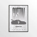 Custom Car Poster – Personalized Automotive Wall Art - image 1