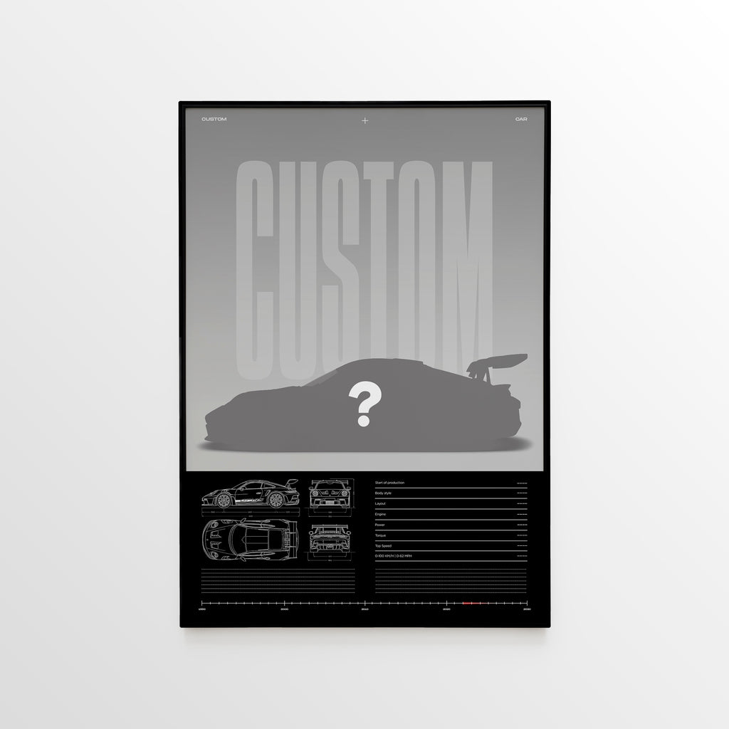Custom Car Poster – Personalized Automotive Wall Art - image 1