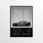 BMW M4 Competition G82 Car Poster - image 1
