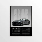 Mercedes-Benz SLS AMG GT Car Poster - image 1