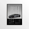 Lamborghini Huracan Car Poster - image 1