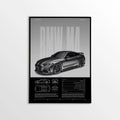 BMW M4 Competition xDrive Car Poster - image 1
