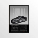 BMW M4 Competition xDrive Car Poster - image 1
