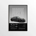 Porsche 911 Carrera 4S Car Poster - image 1