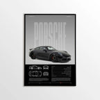 Porsche 911 Carrera 4S Car Poster - image 1