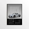 Porsche 718 Boxster Spyder Car Poster - image 1