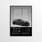 Porsche 911 GT3 RS 991.2 Car Poster - image 1