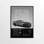Ford Mustang Shelby GT500 Car Poster - image 1