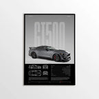 Ford Mustang Shelby GT500 Car Poster - image 1