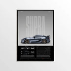 Toyota GR Supra Car Poster - image 1