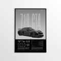 Porsche 718 Cayman GT4 Car Poster - image 1