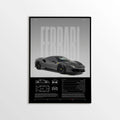 Ferrari 488 Pista Car Poster - image 1