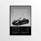 Porsche 718 Boxster GTS Car Poster - image 1