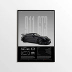 Porsche 911 GT3 992 Car Poster - image 1
