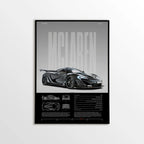 McLaren P1 GTR Car Poster - image 1