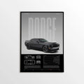 Dodge Challenger SRT Demon 170 Car Poster - image 1
