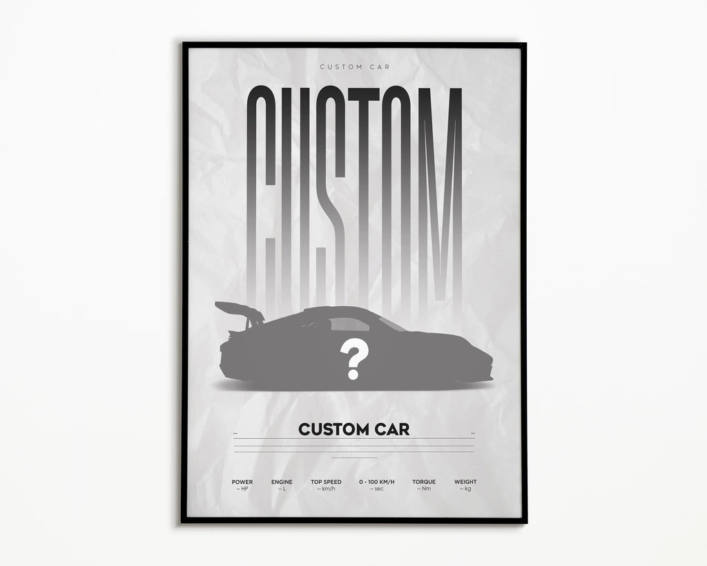 Custom Car Poster (Digital Download) - image 1
