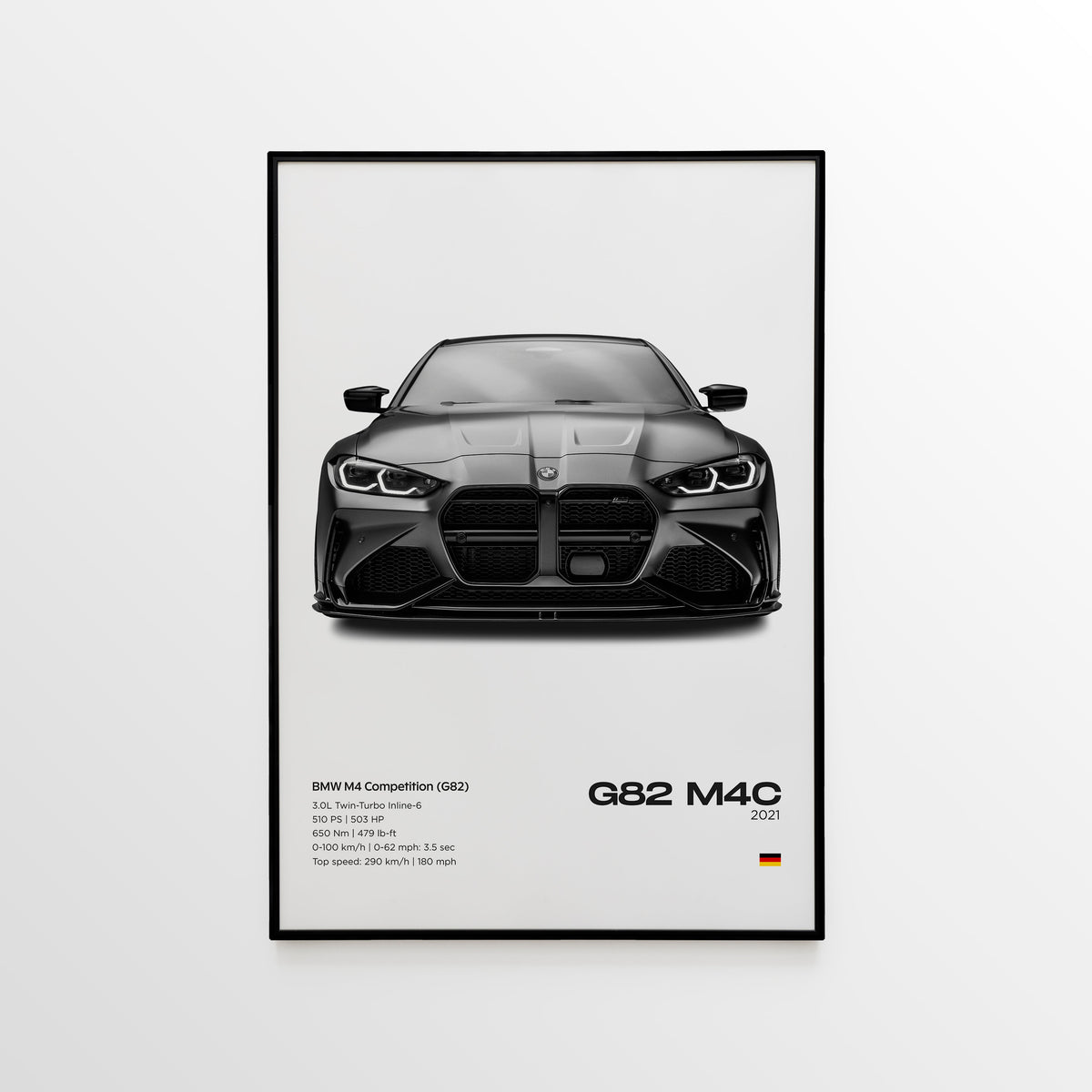 BMW M4 Competition (G82) Poster - image 3