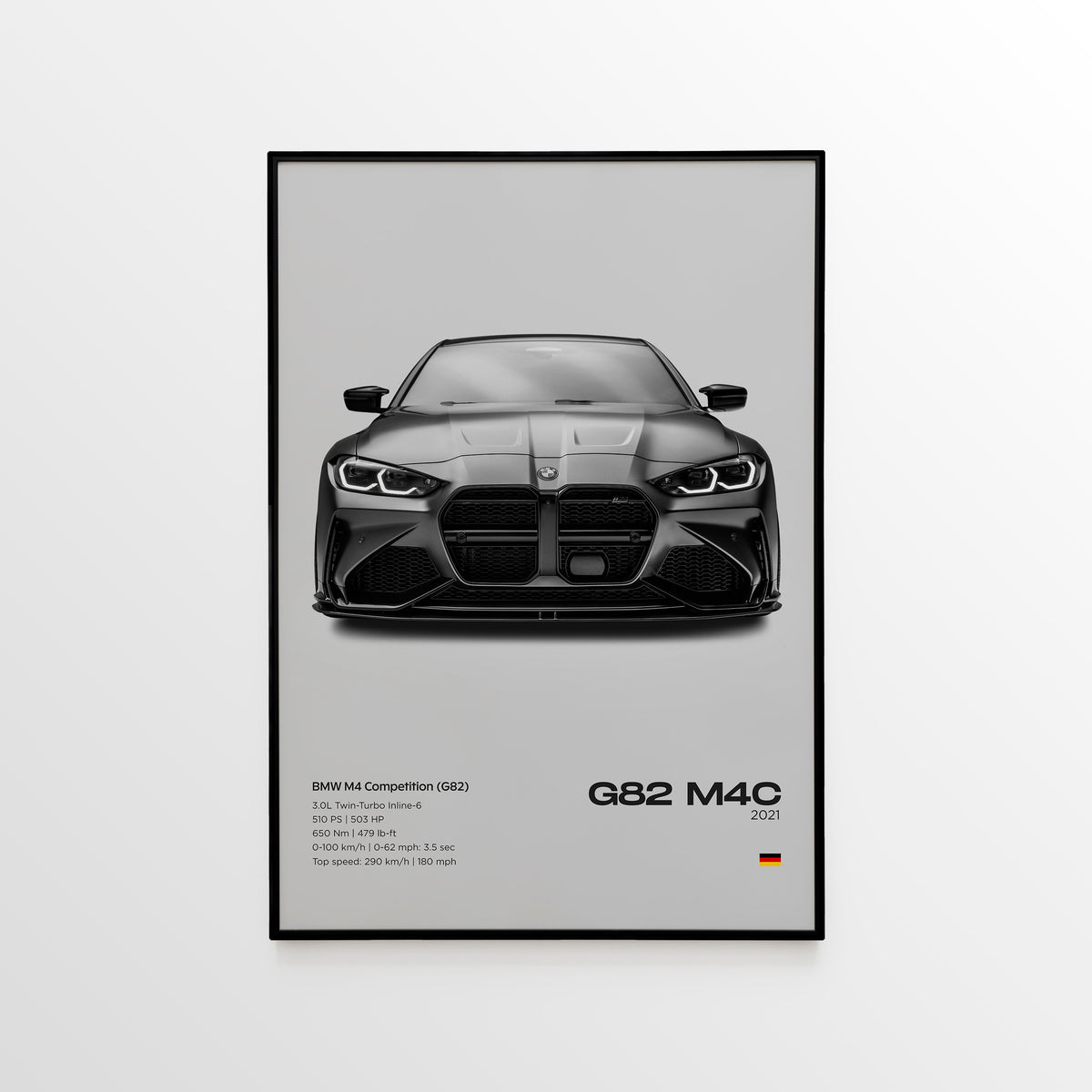 BMW M4 Competition (G82) Poster - image 4
