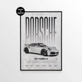 Porsche 911 Turbo S 992 Car Poster - image 1