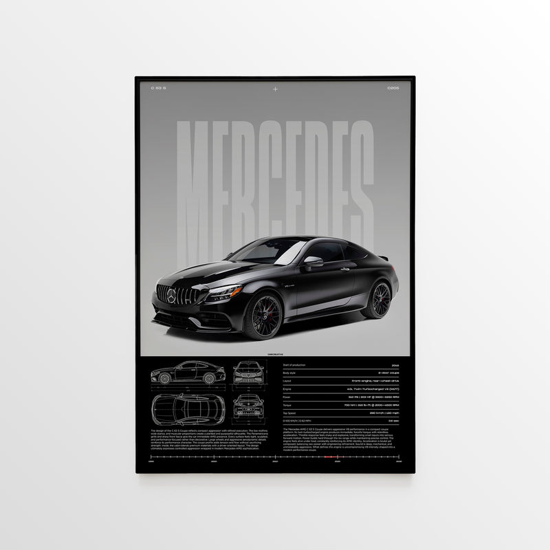 Mercedes-AMG C 63 S (C205) Poster