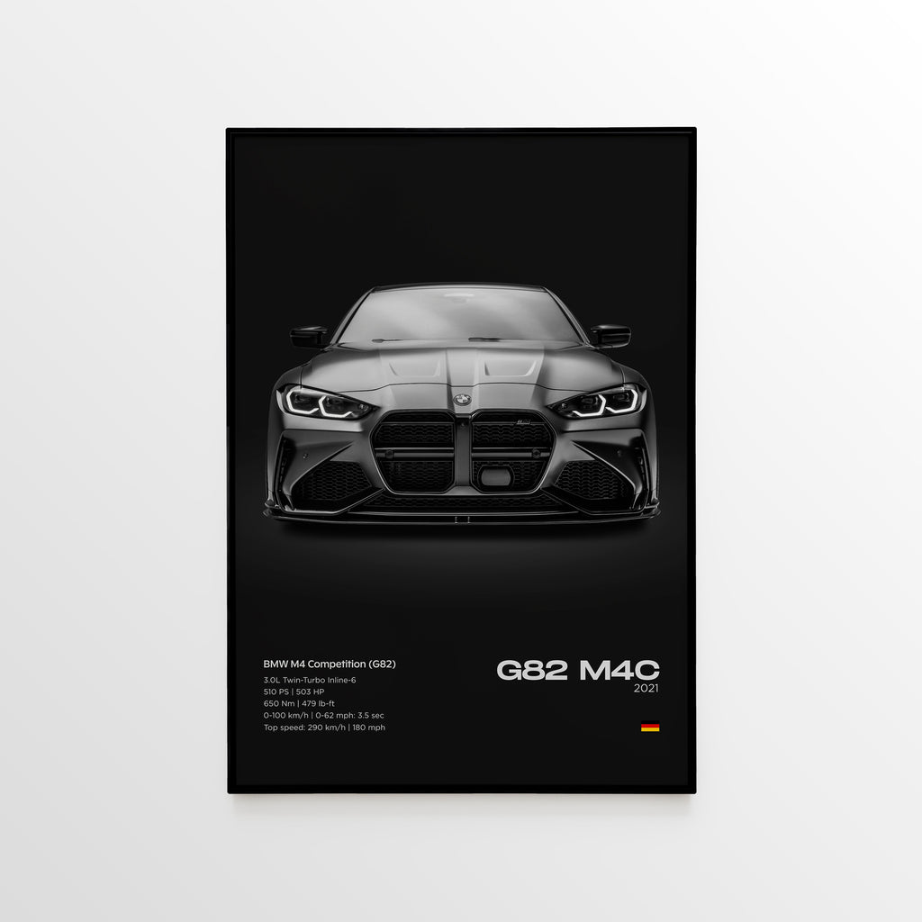 BMW M4 Competition (G82) Poster - image 2