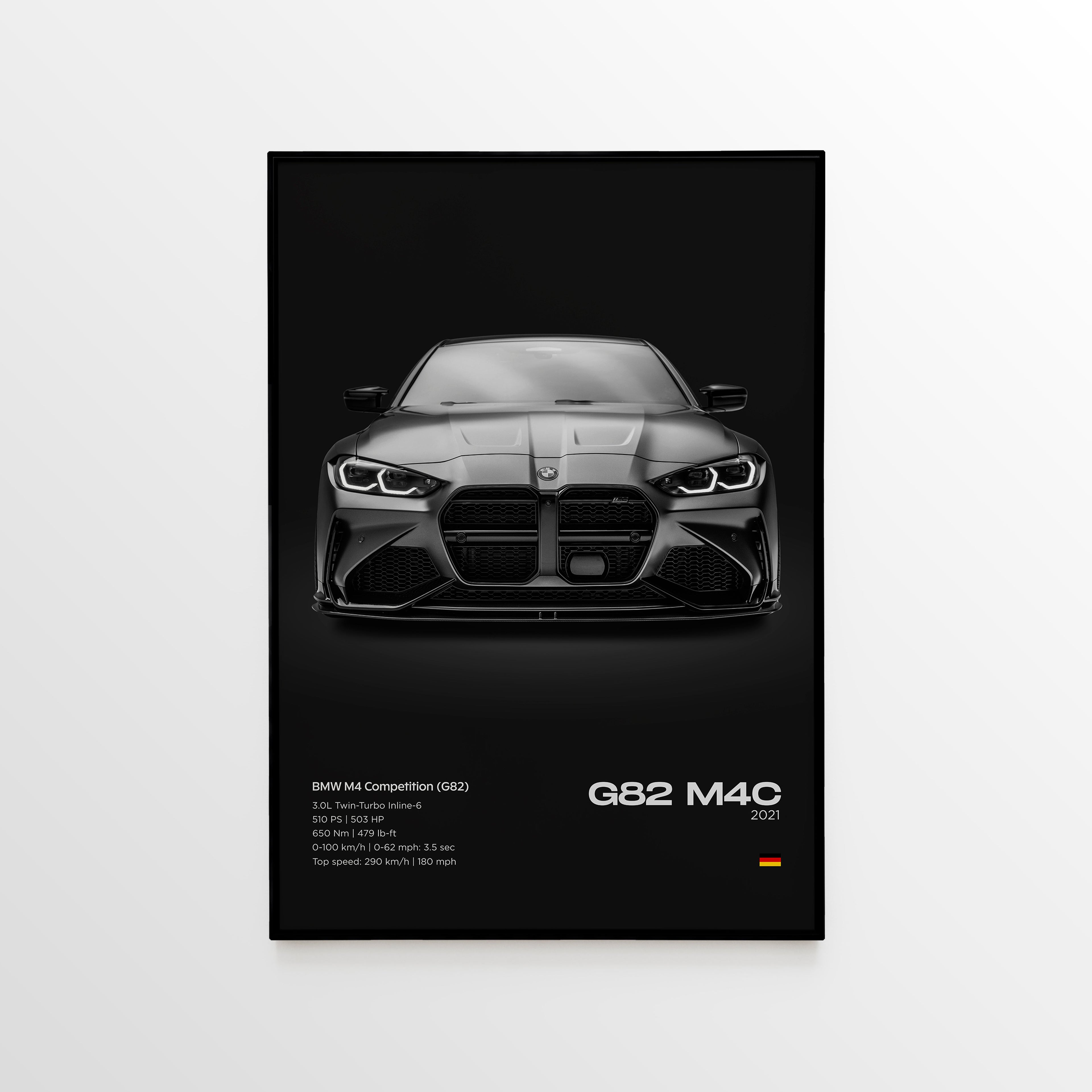 BMW M4 Competition (G82) Poster - image 2
