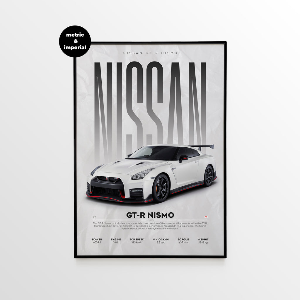 Nissan GT-R Nismo Poster - image 1