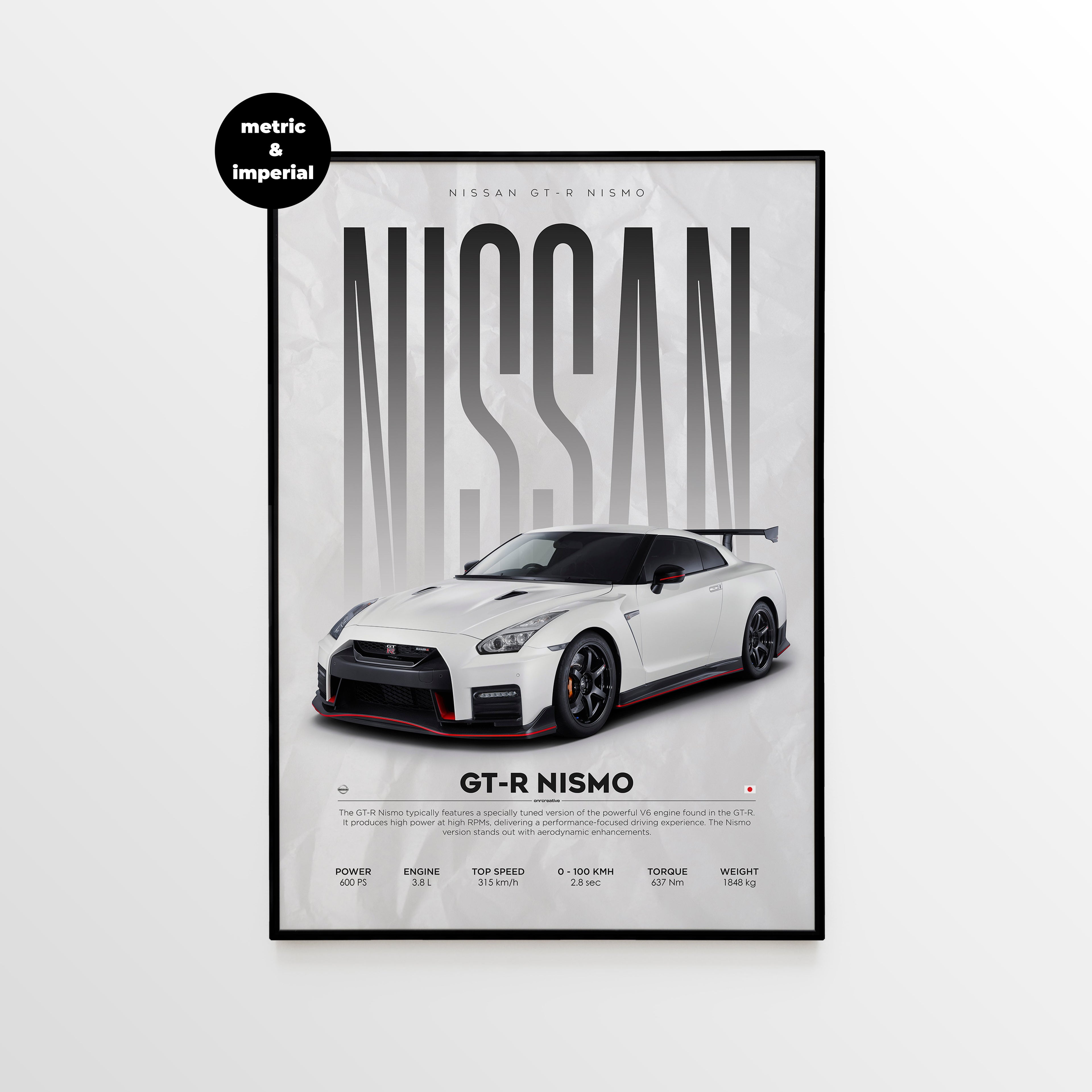 Nissan GT-R Nismo Poster - image 1