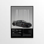 Audi R8 V10 GT Car Poster - image 1