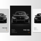 BMW F80 M3 Poster - image 1
