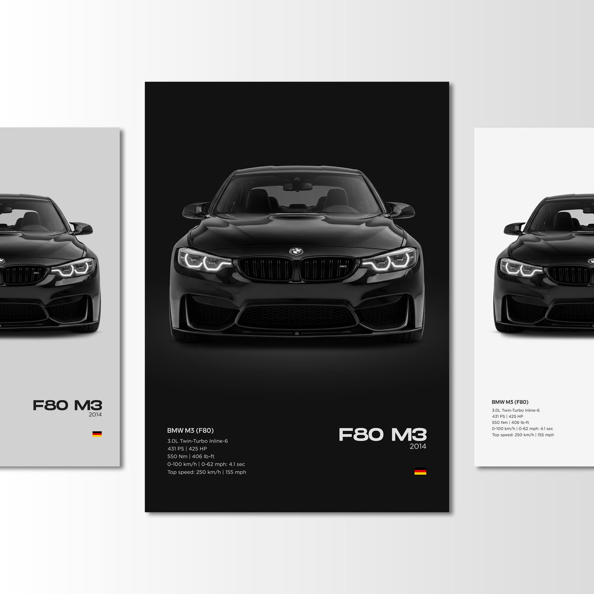BMW F80 M3 Poster - image 1