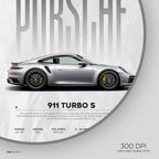 Porsche 911 Turbo S 992 Car Poster - image 5