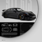 Porsche 911 GT3 Touring 992 Car Poster - image 4