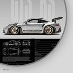 Porsche 911 GT3 RS 992 Car Poster - image 6