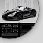 Porsche 718 Boxster GTS Car Poster - image 2