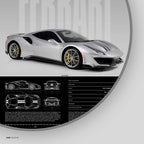Ferrari 488 Pista Car Poster - image 5