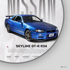Nissan Skyline GT-R R34 Poster - image 6