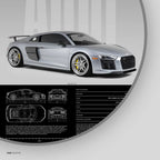Audi R8 V10 Plus Car Poster - image 6